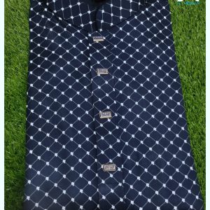 ঘুড়ি প্রিন্ট নেভি ব্লো কালার